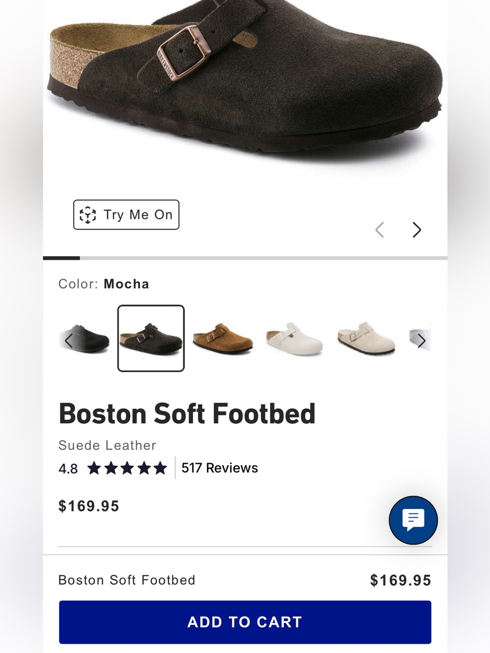 Birkenstock Clog - mocha brown suede - Picture 3 of 8